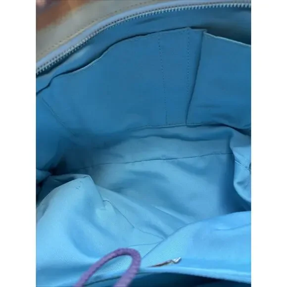 Coach Y2K Water Color Hampton tote canvas hand shoulder Bag Purse 10067 - Picture 11 of 16